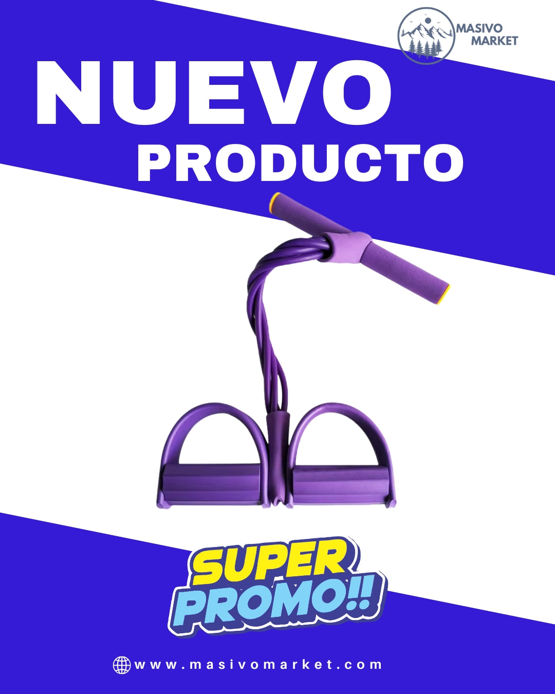 BANDAS ELÁSTICAS A PEDAL