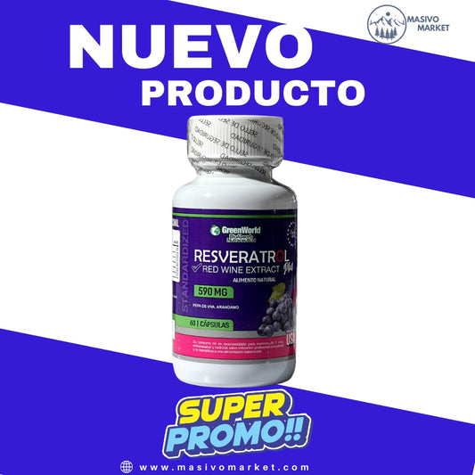 RESVERATROL | 60 CÁPSULAS
